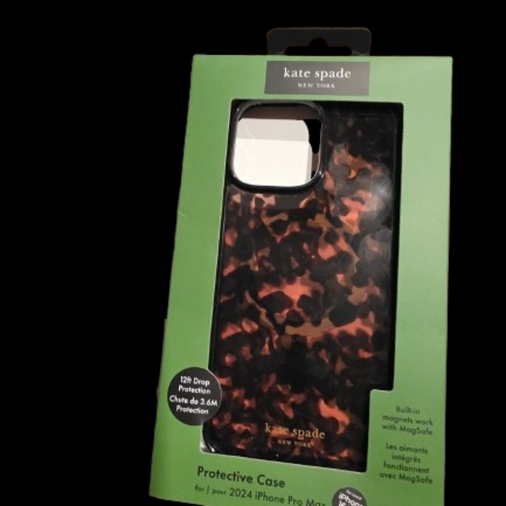kate spade Tortoise Shell iPhone 16 Pro Max Case